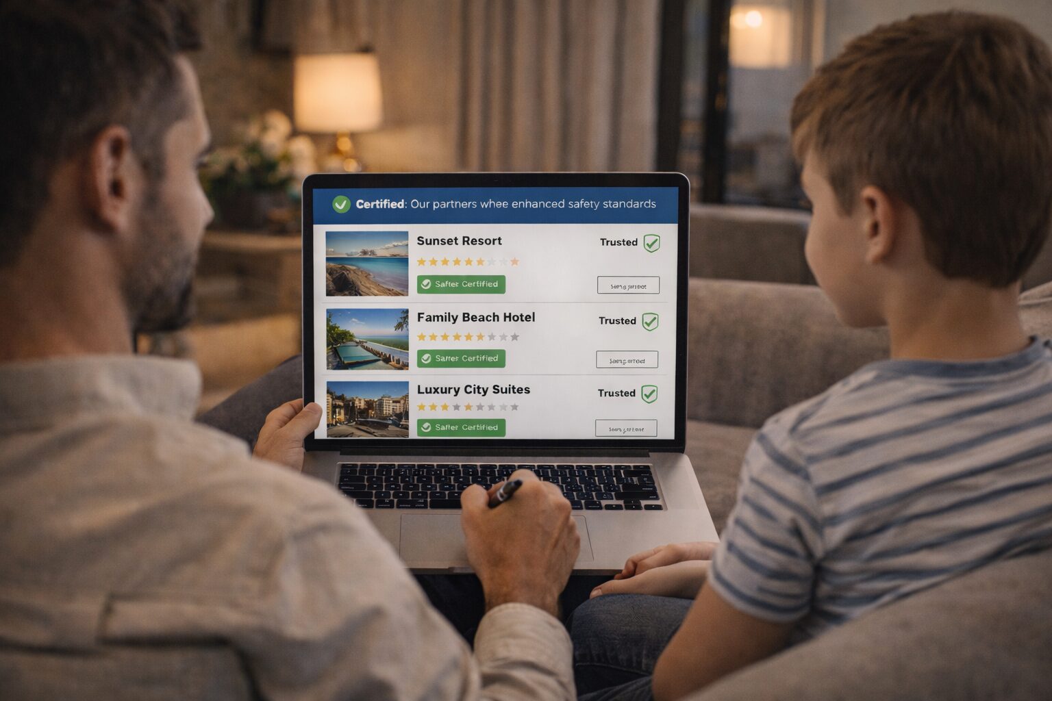 الأمان يبدأ قبل وصول المسافر إلى الفندق