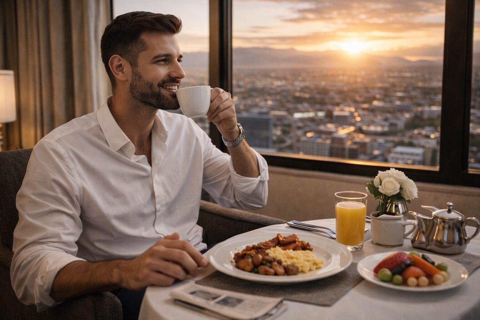 الإفطار بوصفه أول تجربة حسية في اليوم