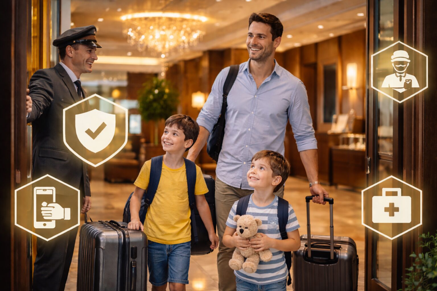 الانطباع الأول عند الوصول وتأثيره على الإحساس بالأمان