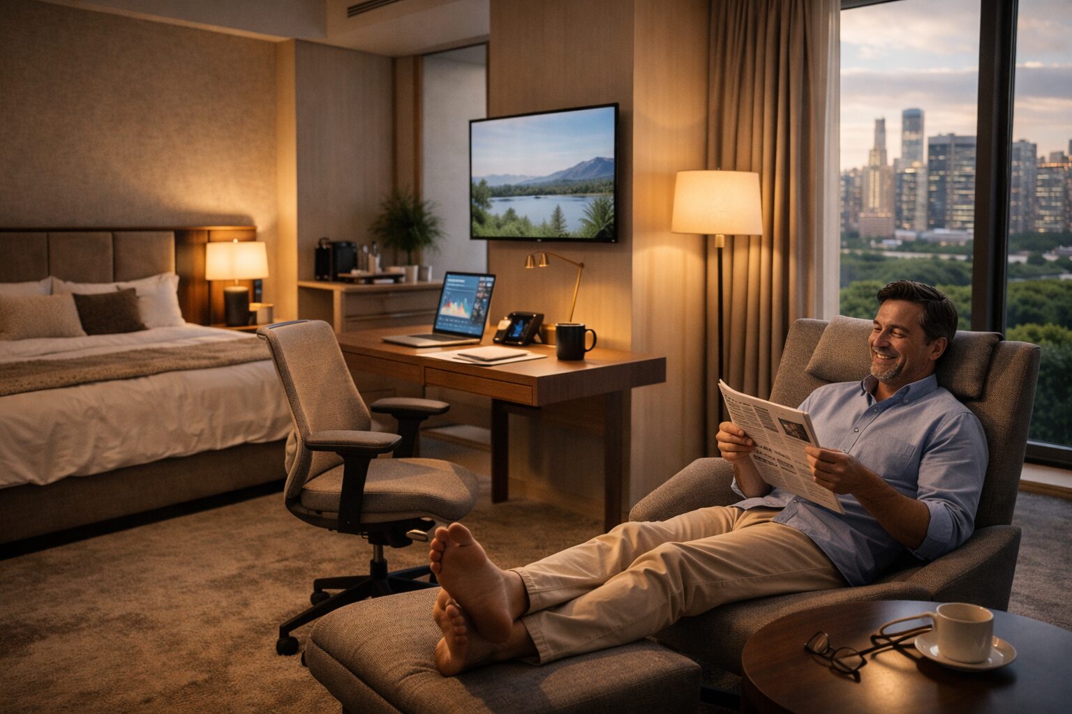 التصميم الوظيفي وتأثيره على رضا النزلاء