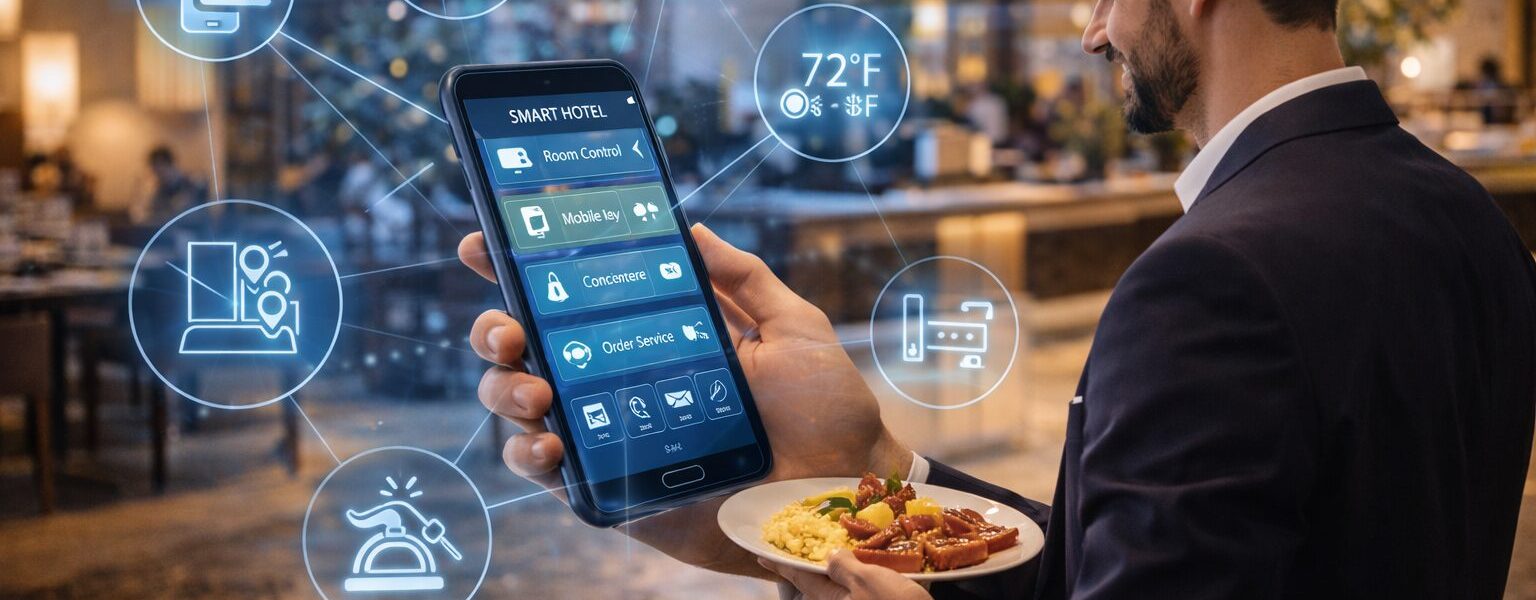 التكامل بين الفنادق والتطبيقات الذكية.. مستقبل الخدمة