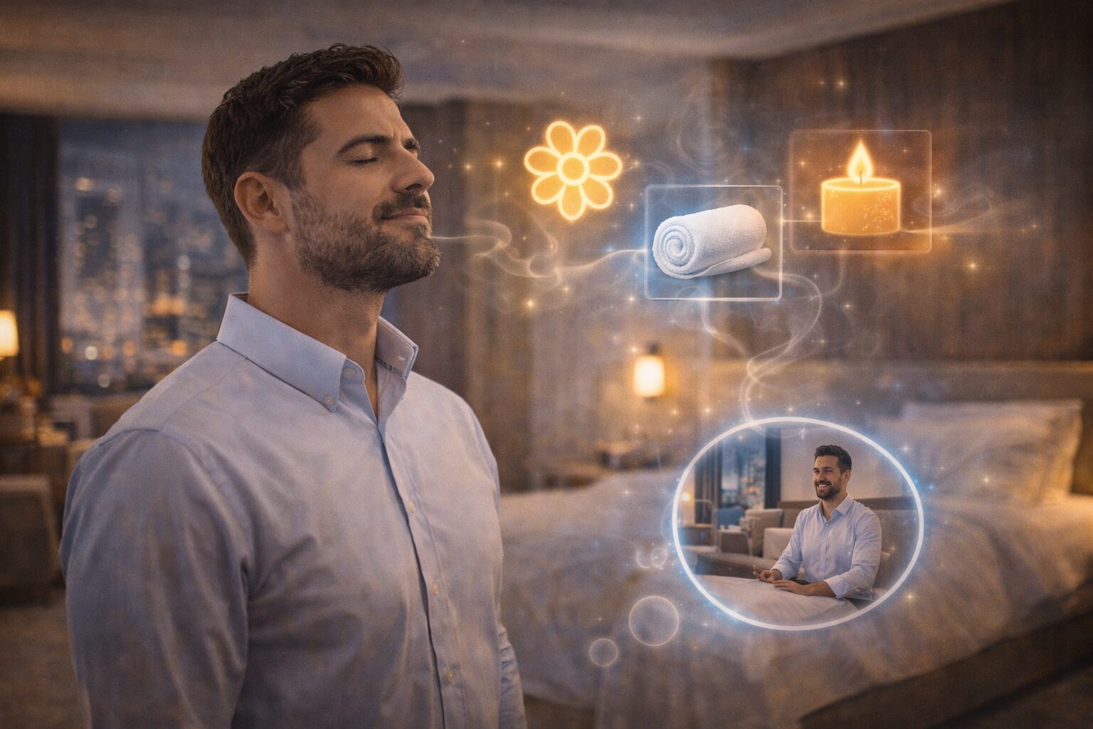 الروائح الاصطناعية والذاكرة طويلة المدى للنزيل