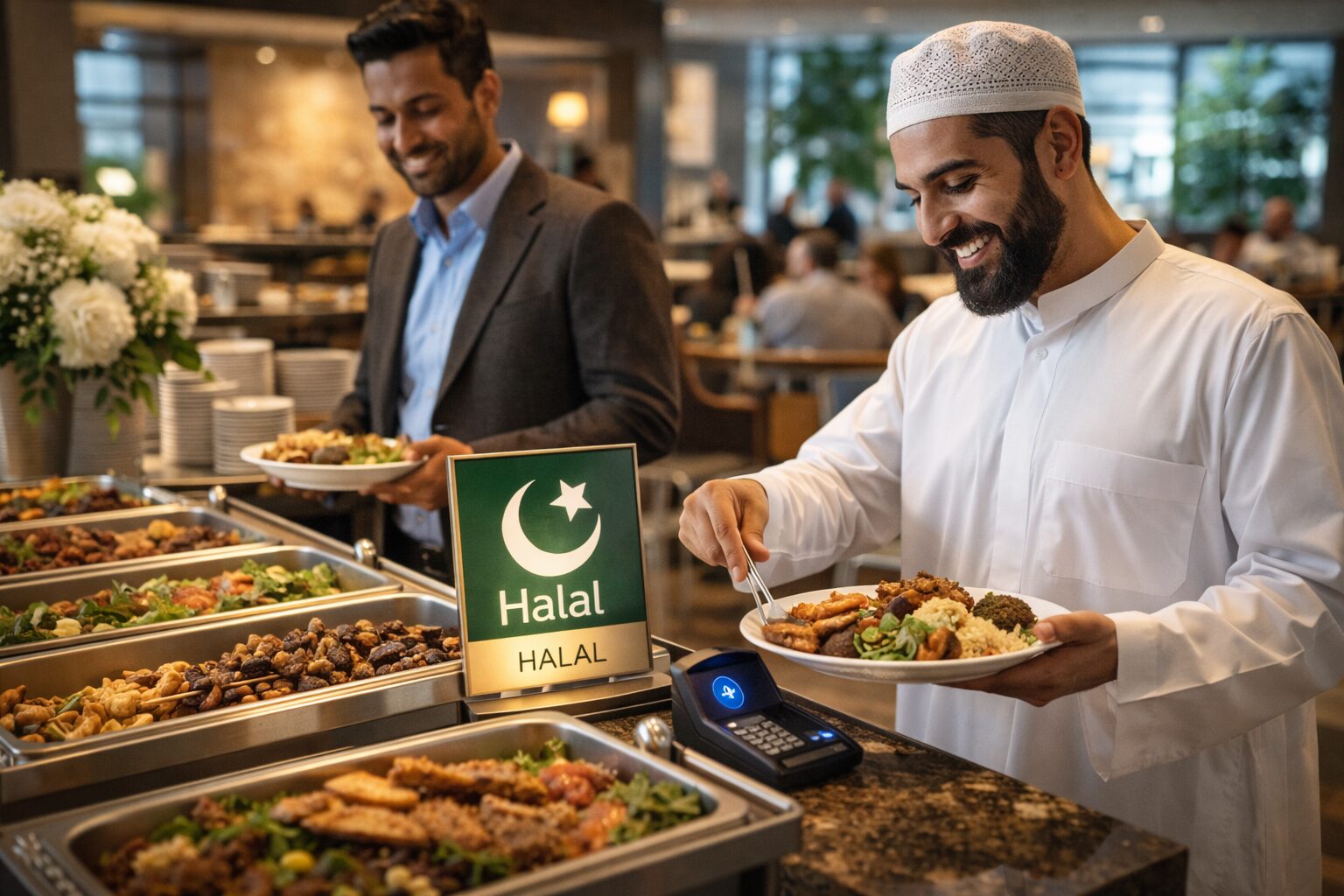 الطعام الحلال كنقطة جذب أساسية