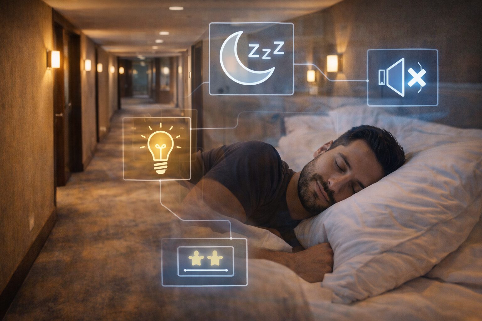 العلاقة بين تصميم الممرات وجودة النوم