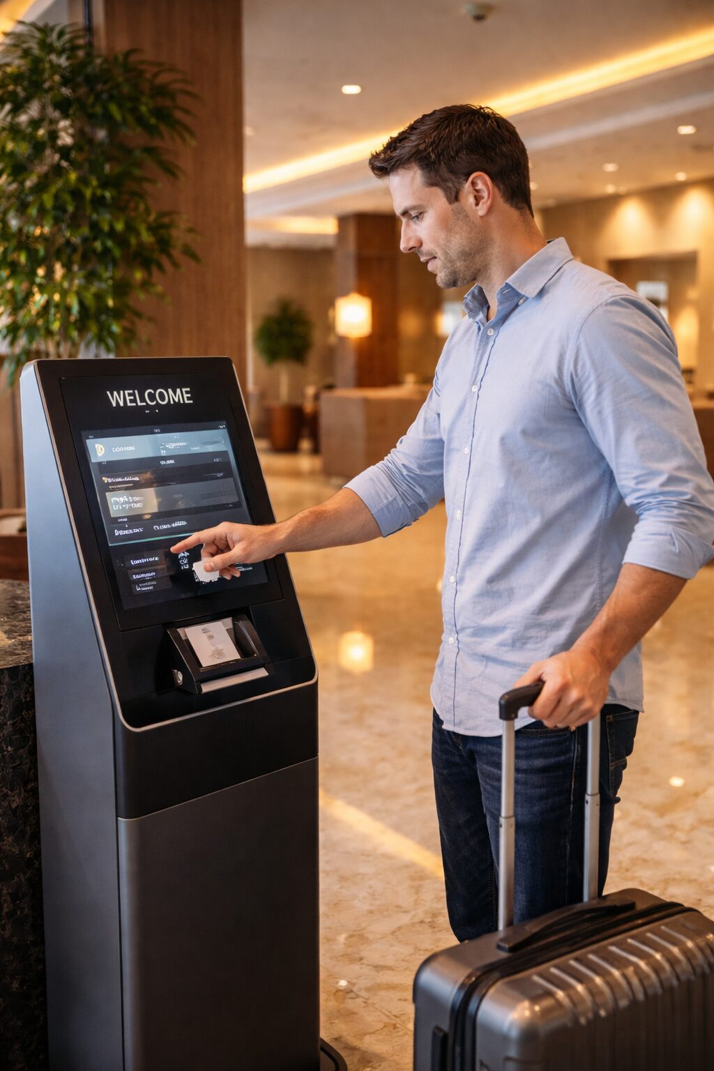 تجربة تسجيل دخول بلا استقبال
