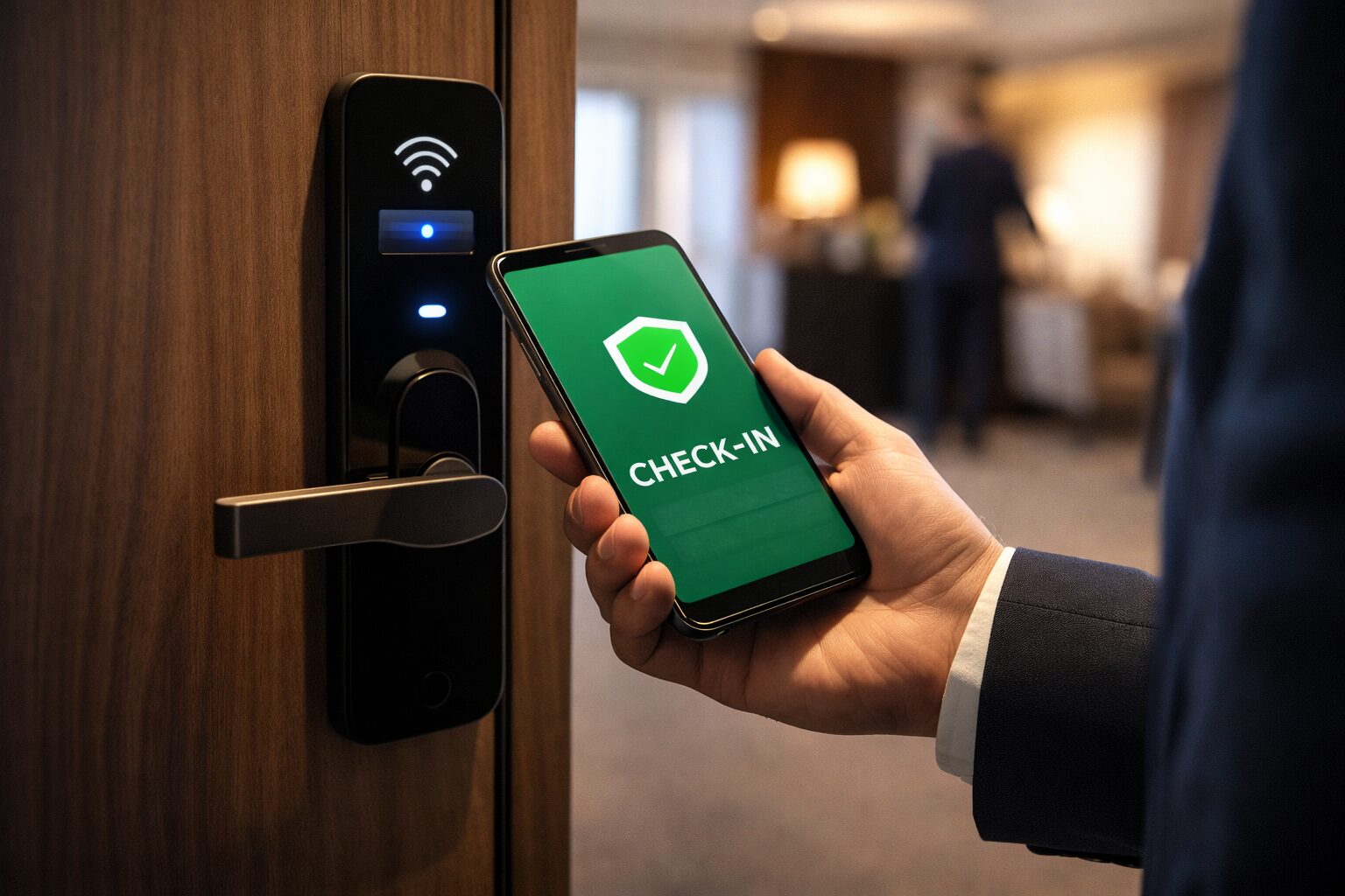 تسجيل الدخول والمغادرة بلا تلامس كنقطة تحول