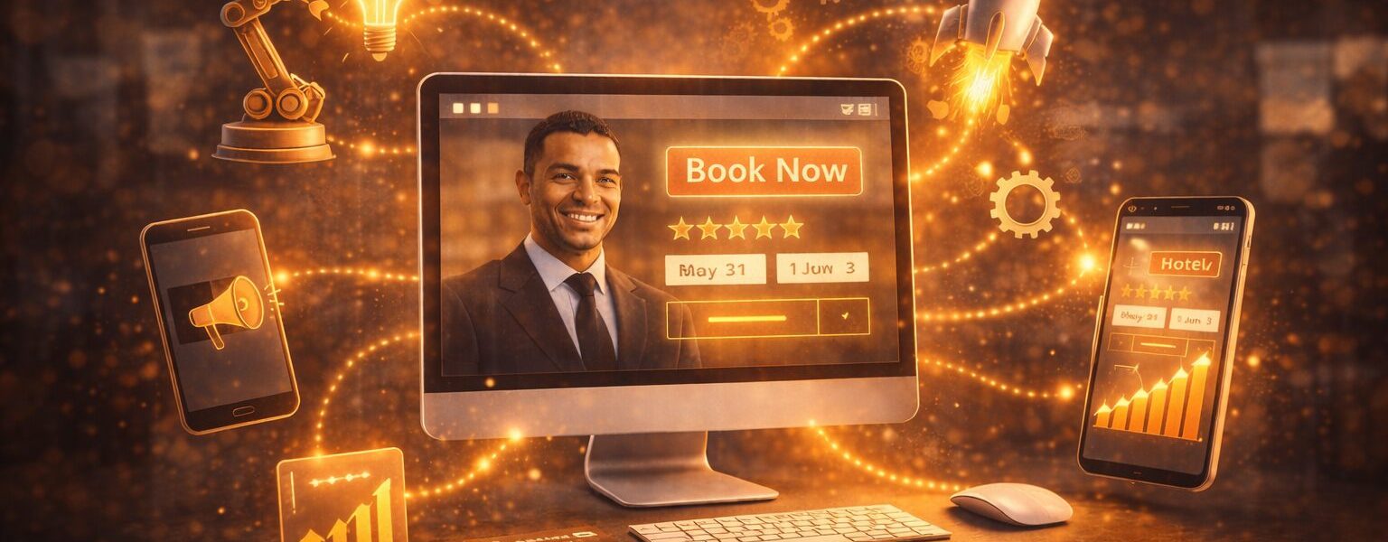 دور الابتكار في رفع معدل الحجوزات المباشرة من الموقع الإلكتروني