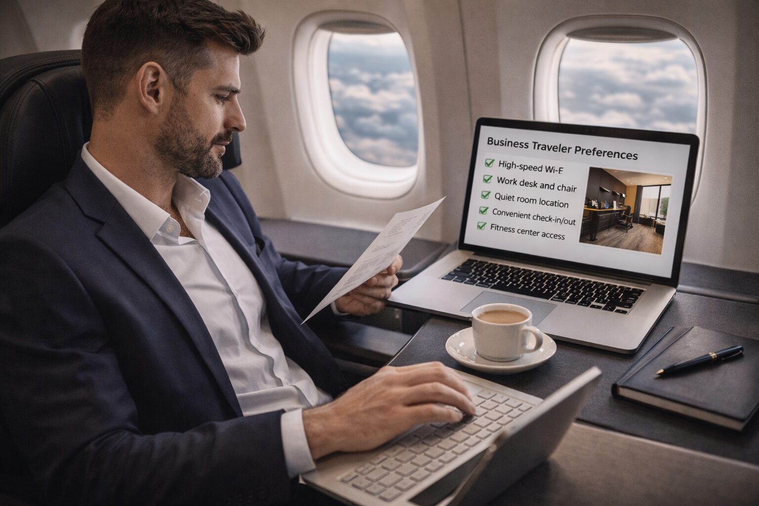 فهم احتياجات المسافر المهني قبل وصوله
