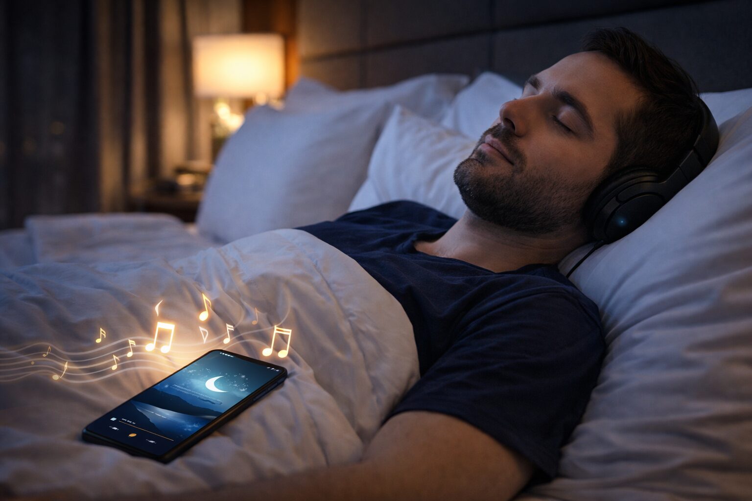 كيف تؤثر الموسيقى الهادئة على جودة النوم؟