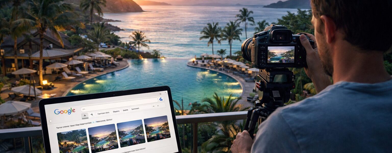 كيف تبني الفنادق محتوى مرئيًا يجذب الحجوزات عبر Google؟