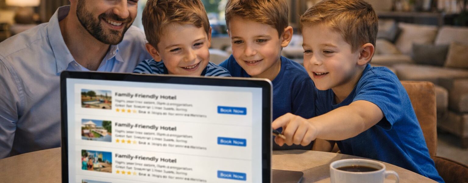 كيف تختار الأسرة الفندق المناسب باستخدام محركات البحث؟