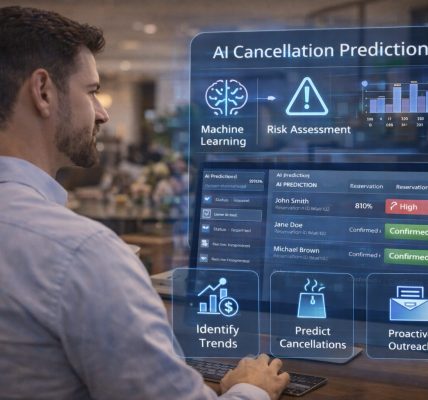 كيف تستخدم الفنادق الذكاء الاصطناعي للتنبؤ بالإلغاءات؟