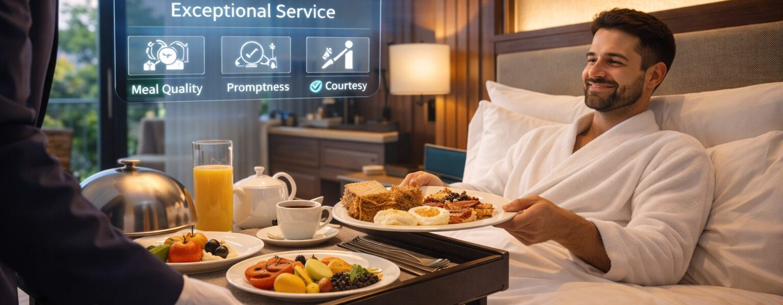 كيف تصبح خدمات الغرف عاملًا حاسمًا في تقييم الضيوف؟