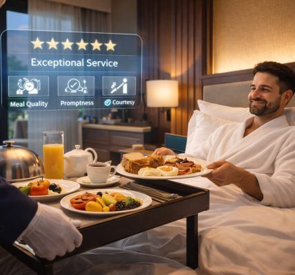 كيف تصبح خدمات الغرف عاملًا حاسمًا في تقييم الضيوف؟