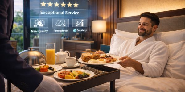 كيف تصبح خدمات الغرف عاملًا حاسمًا في تقييم الضيوف؟