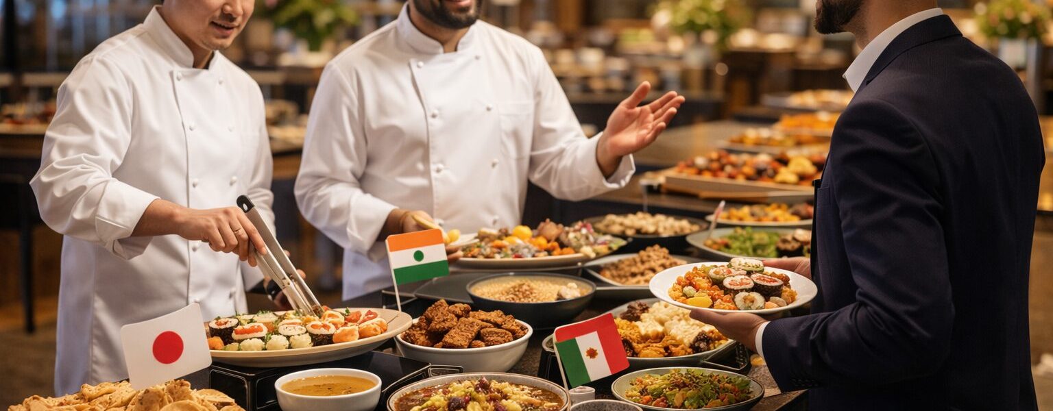 كيف تُعد الفنادق غذاءً يناسب مختلف الثقافات وتزيد تقييمات الضيوف؟