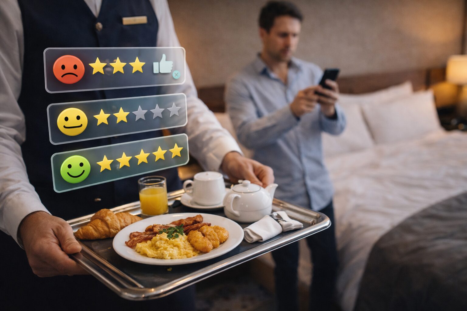 لماذا ترتبط تقييمات الضيوف مباشرة بخدمات الغرف؟