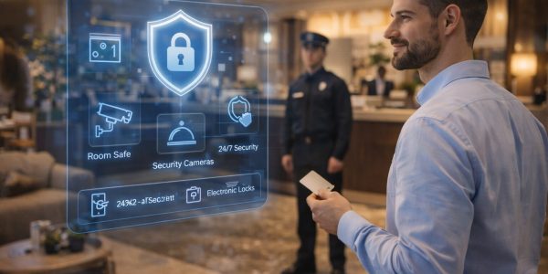 ما الذي يجعل المسافر يشعر بالأمان داخل الفندق؟