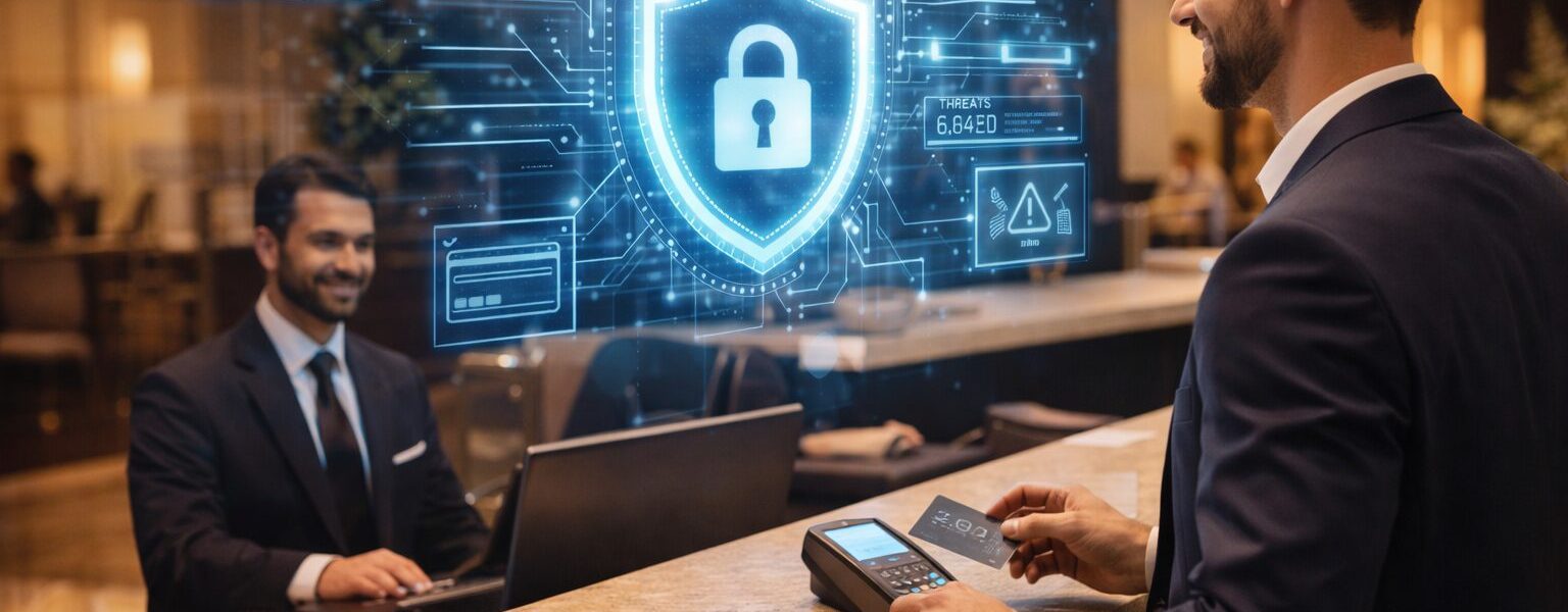 ما دور الأمن السيبراني في حماية بيانات النزيل؟