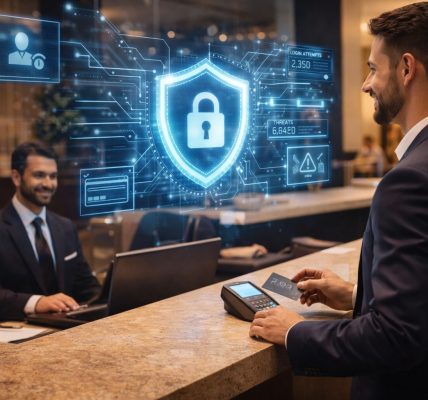 ما دور الأمن السيبراني في حماية بيانات النزيل؟