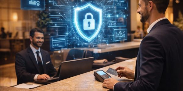 ما دور الأمن السيبراني في حماية بيانات النزيل؟