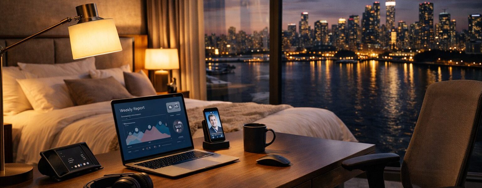 هل يمكن للفندق أن يصبح مركزًا للعمل؟ صعود مفهوم “غرفة المكتب”