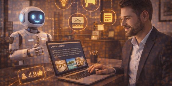 كيف تستخدم الفنادق الذكاء الاصطناعي لكتابة المحتوى التسويقي؟