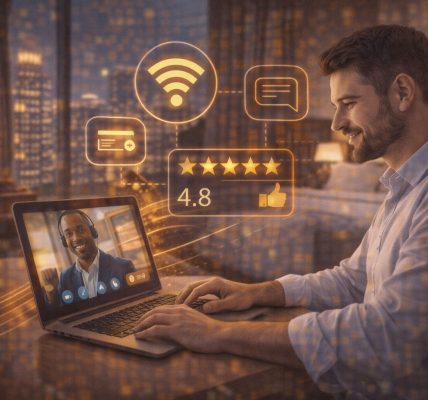 دور جودة الإنترنت في تقييم تجربة الإقامة