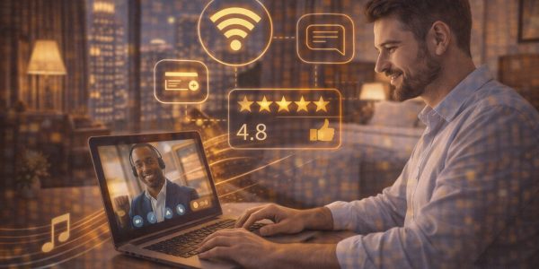 دور جودة الإنترنت في تقييم تجربة الإقامة