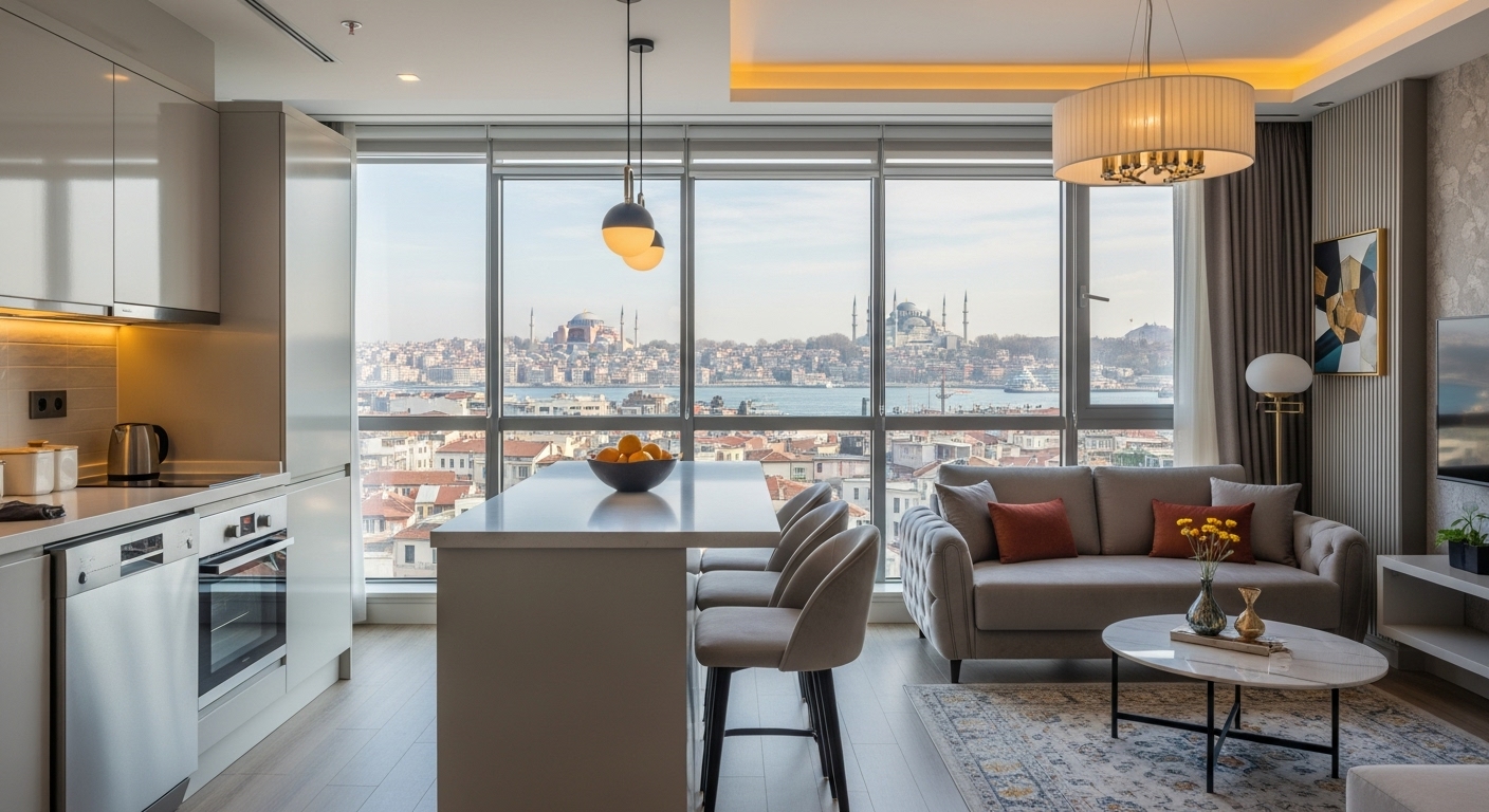 السكن الفندقي قرب “مضيق البوسفور” في “إسطنبول”