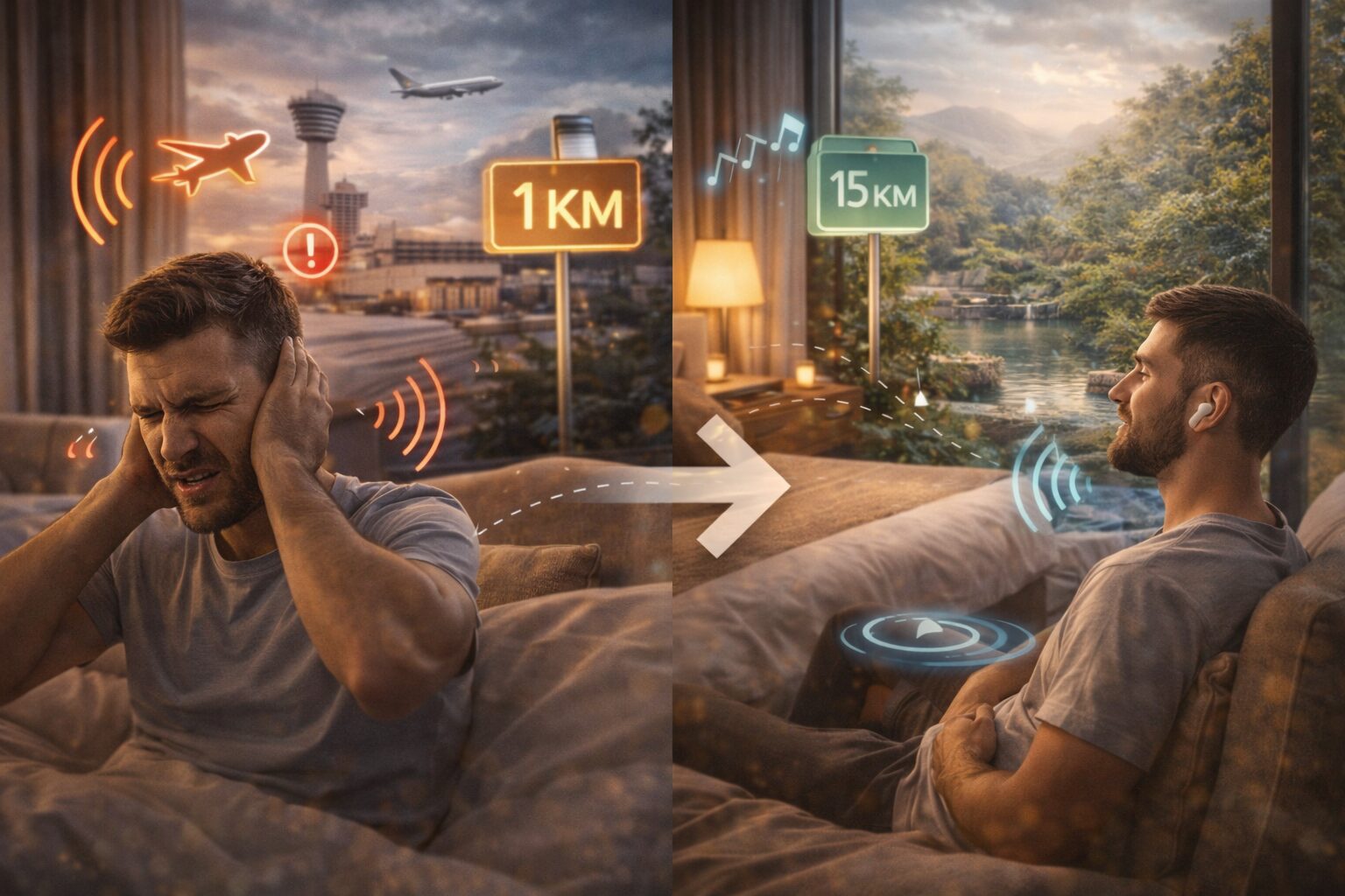 الصوت كجزء من التجربة الشعورية للنزيل
