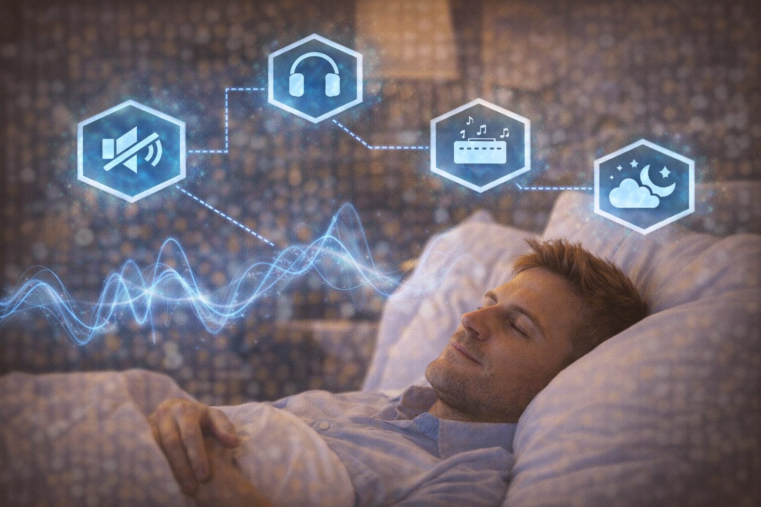 العلاقة بين الصوت وجودة النوم
