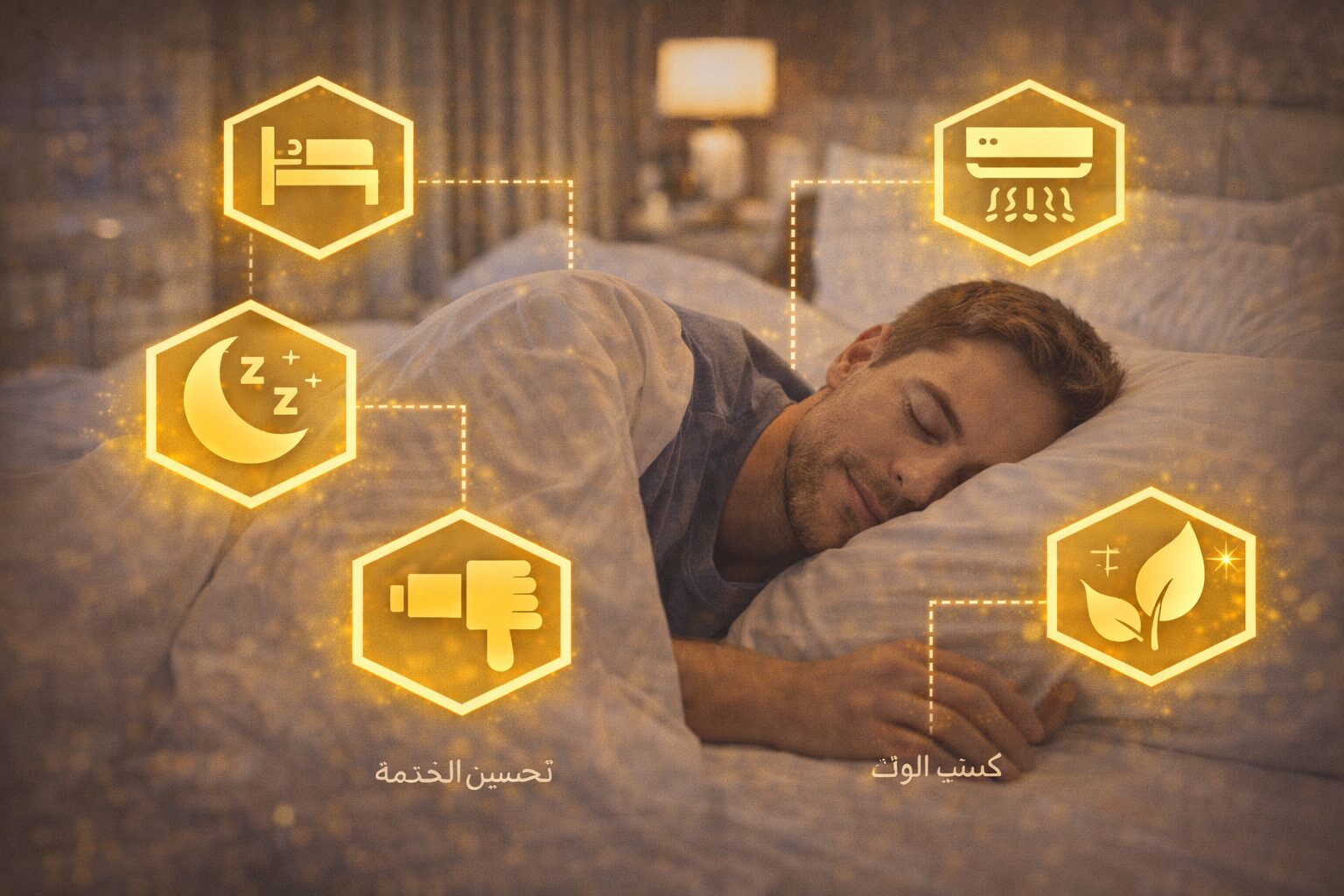 النوم الصحي حجر الأساس في تجربة الفندق الصحي
