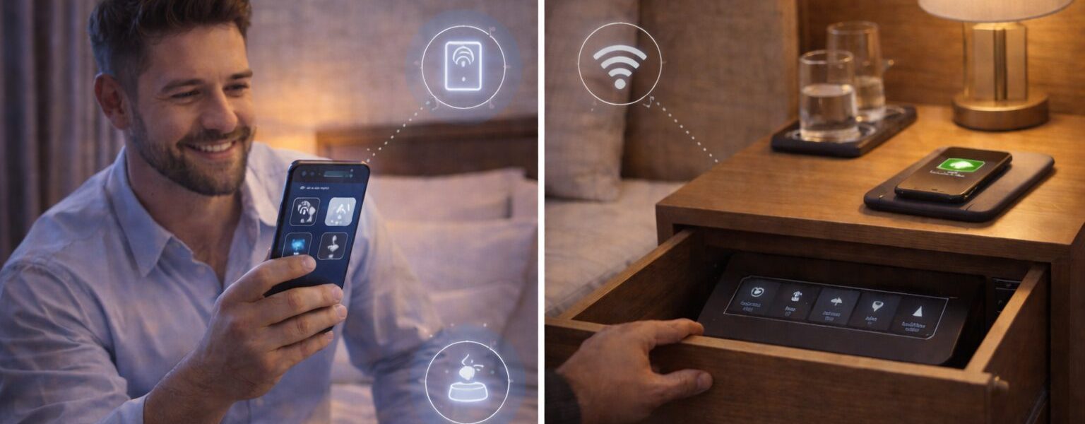 لماذا يحب المسافرون التكنولوجيا الخفية داخل الغرف؟