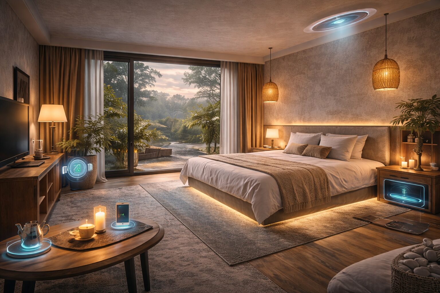 ما المقصود بالتكنولوجيا الخفية داخل غرف الفنادق؟