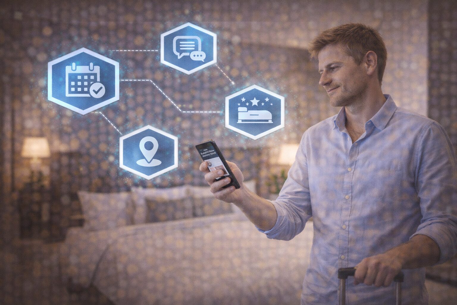 نقاط الاتصال الرقمية قبل الوصول
