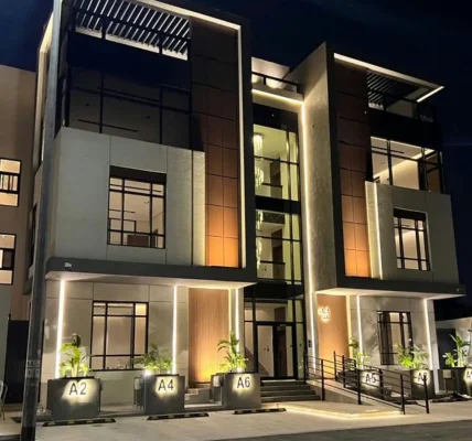 شقق بيت المدينة للشقق المخدومة