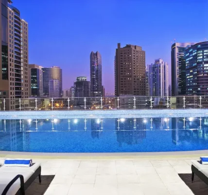 أجنحة وشقق فندق ميركيور دبي برشا هايتس