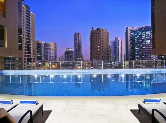 أجنحة وشقق فندق ميركيور دبي برشا هايتس