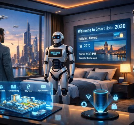 مستقبل الفنادق الذكية.. كيف ستغير التكنولوجيا تجربة الضيوف بحلول 2030؟