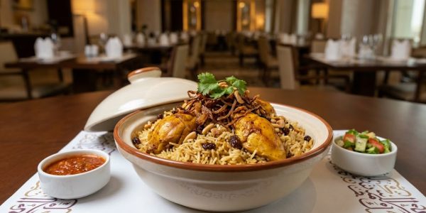 المجبوس القطري بالدجاج والأرز المبهر
