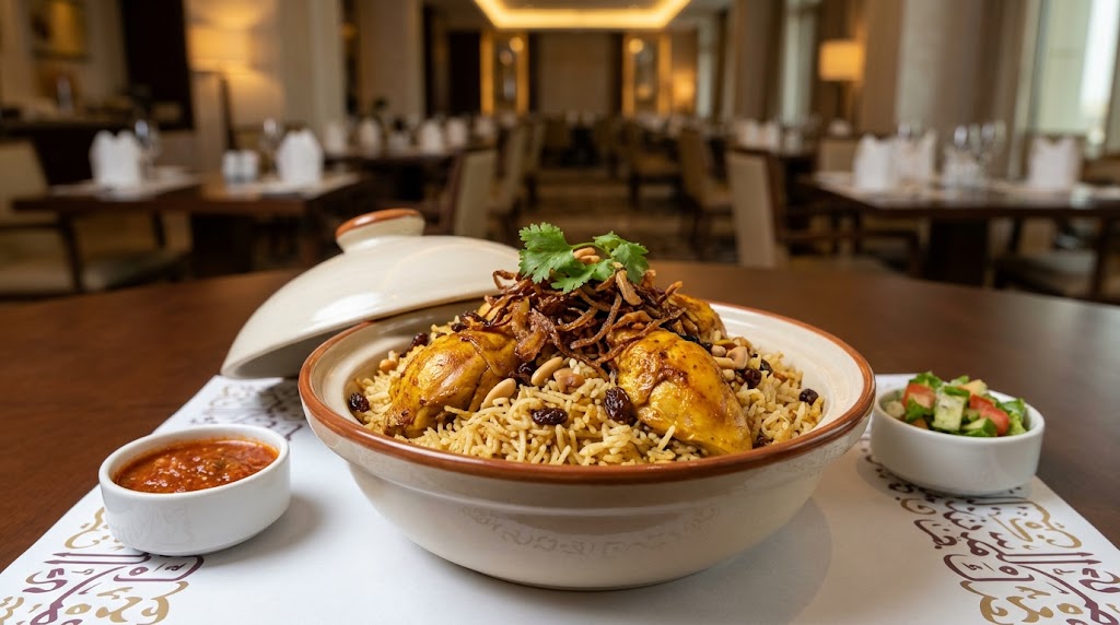 المجبوس القطري بالدجاج والأرز المبهر