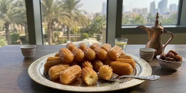 بلح الشام بتقديم فندقي
