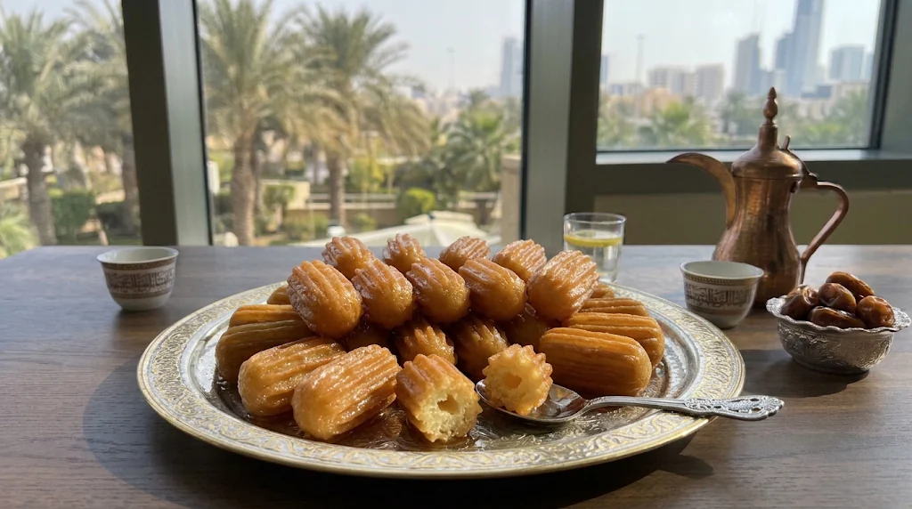 بلح الشام بتقديم فندقي