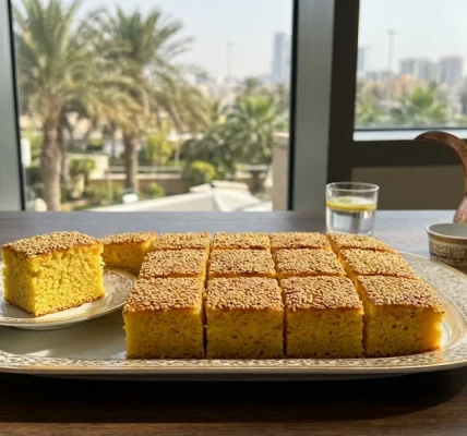 القرص العقيلي بتقديم فندقي