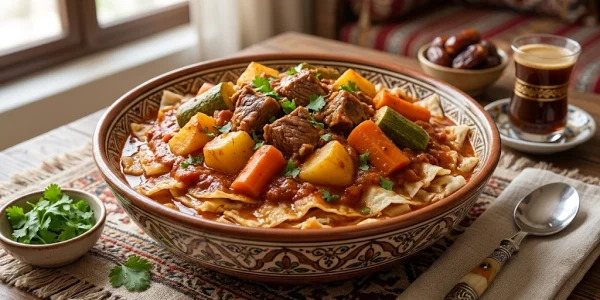 الثريد الإماراتي بتقديم فندقي